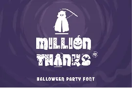 Halloween Party font