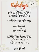 Natashya - Hand-drawn Brush Font