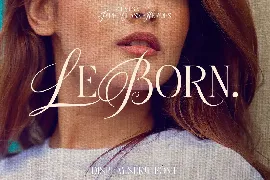 LeBorn - Display Serif font