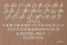 LeBorn - Display Serif font