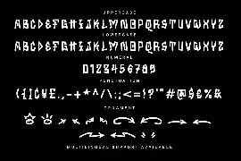 Punk Rotten - Monoline Graffiti Font