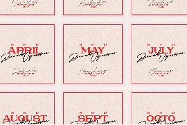 VELVET LOUSITONE SCRIPT FONT