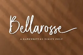 Bellarosse Script font