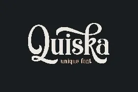 Quiska - Unique Fonts