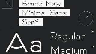 Mores - Minimal Sans font