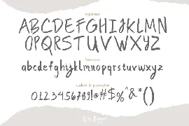 Bim Runger font