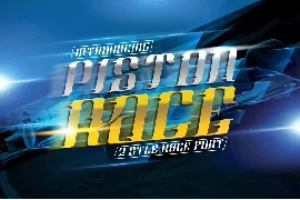 Piston Race font