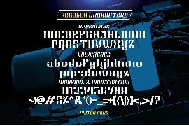 Piston Race font