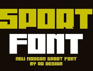 Sport Ngequize font