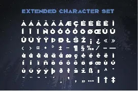 The forest font