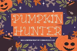 Pumpkin Hunter font