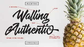 Alentine 2 font