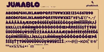 Jumbalo font