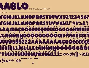 Jumbalo font