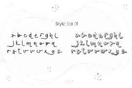 Agfolan - Layered Script Font