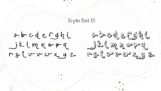 Agfolan - Layered Script Font