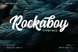 Rockaboy 4 Style Font