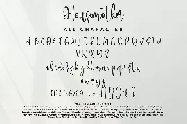 Housemother - Beauty Handwritten Font