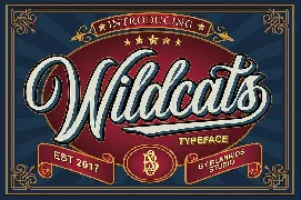 Wildcats - Copperplate Font