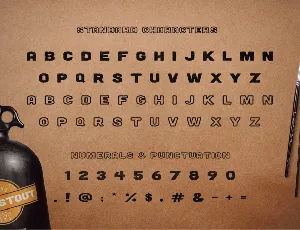 Milk Stout Font