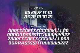 Track Drift font