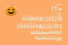 Halloween Party Spooky Display Font