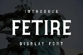 Fetire Font