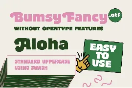 BUMSY font