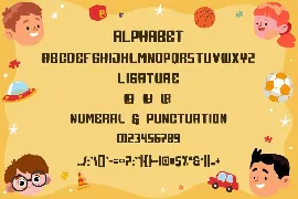 Beby Playo - Cartoon Font