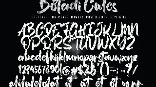 Botadi Cules font