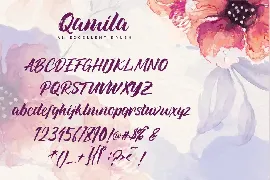 Qamila font