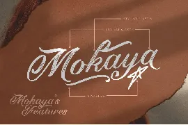 Mokaya Script Font