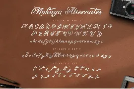 Mokaya Script Font