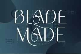 Blade Rush - Modern Sans Serif Font