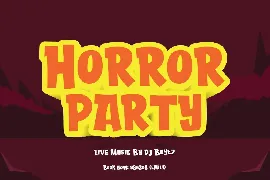 Attack of Monster - Horror Gaming font