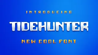 Tidehunter Font