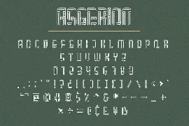 Asgerion font