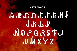 Wild Inferno - Blackletter Display Font