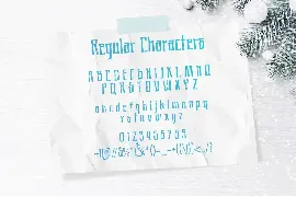 Mount and Snow Typeface font