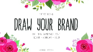 Draw Your Brand font