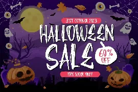 Wasted Halloween font