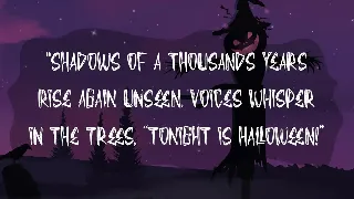 Wasted Halloween font