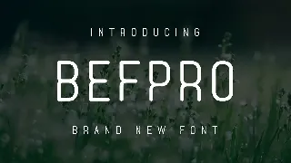 Befpro Font