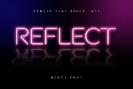 Newon - Modern Neon Light Font