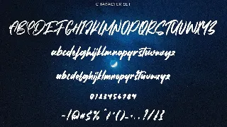 Moonlish - Script Font