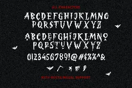 Spooky Trick - Creepy Halloween Font