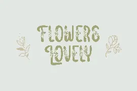 Vignellya | Fancy Flower Font