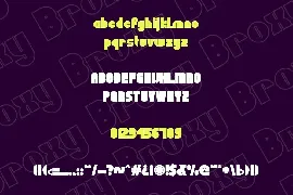 Broxy Font