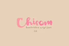 Chisom Script font