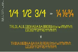 Sand Forest - Retro Display Font